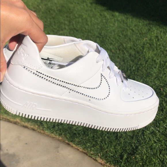 custom platform air force 1